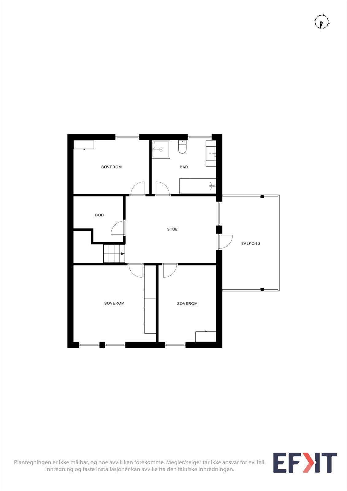 Plantegning 2.etasje Galleribilde