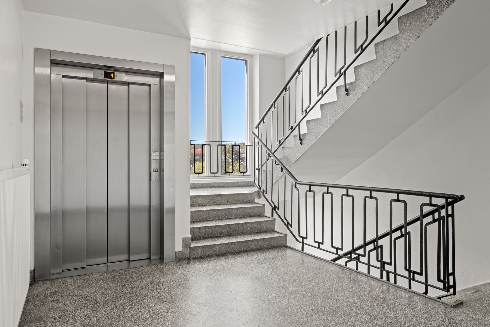 Heis i bygget, så klart. Galleribilde