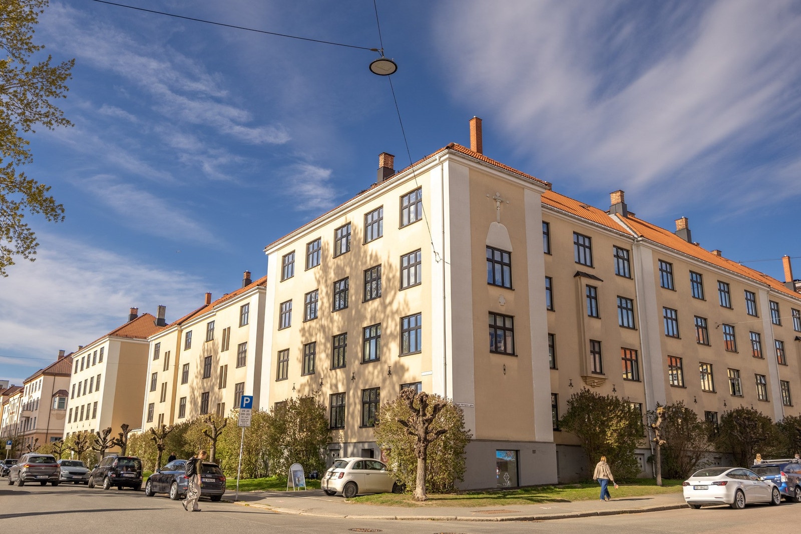 Flott kvartalsbebyggelse Galleribilde