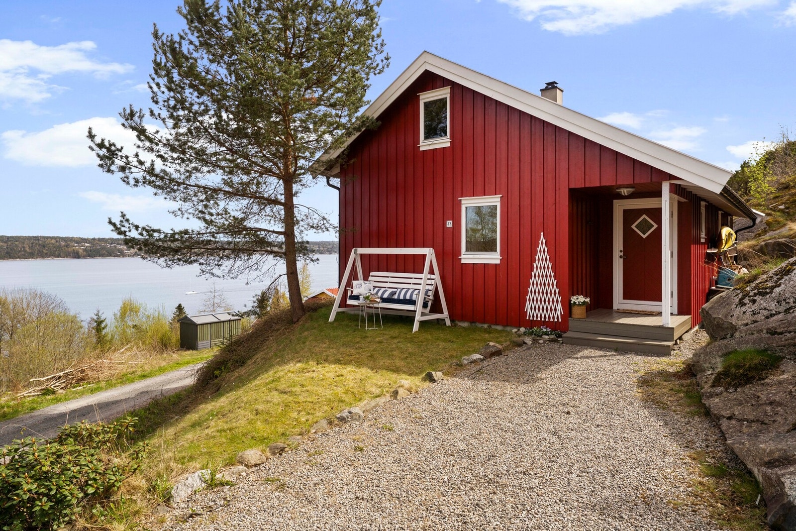 En flott opparbeidet tomt Galleribilde