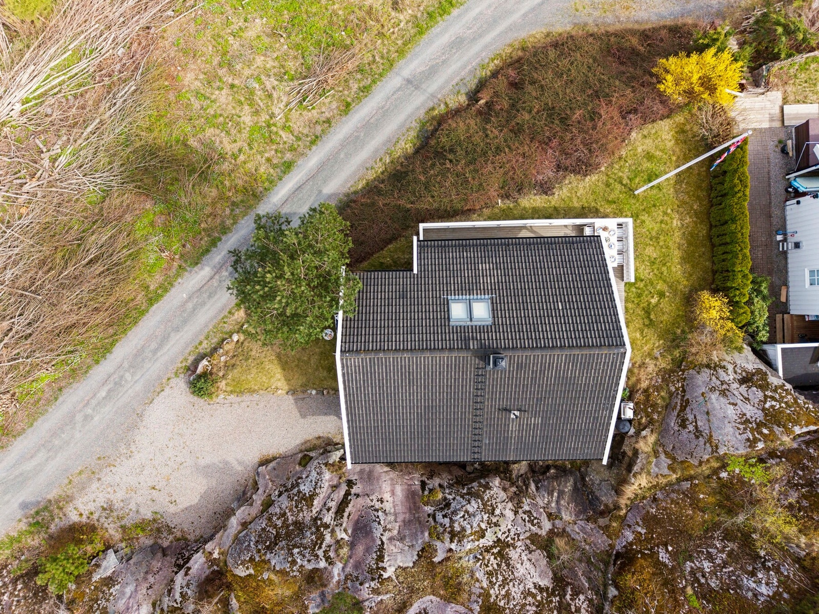 Dronebilde Galleribilde