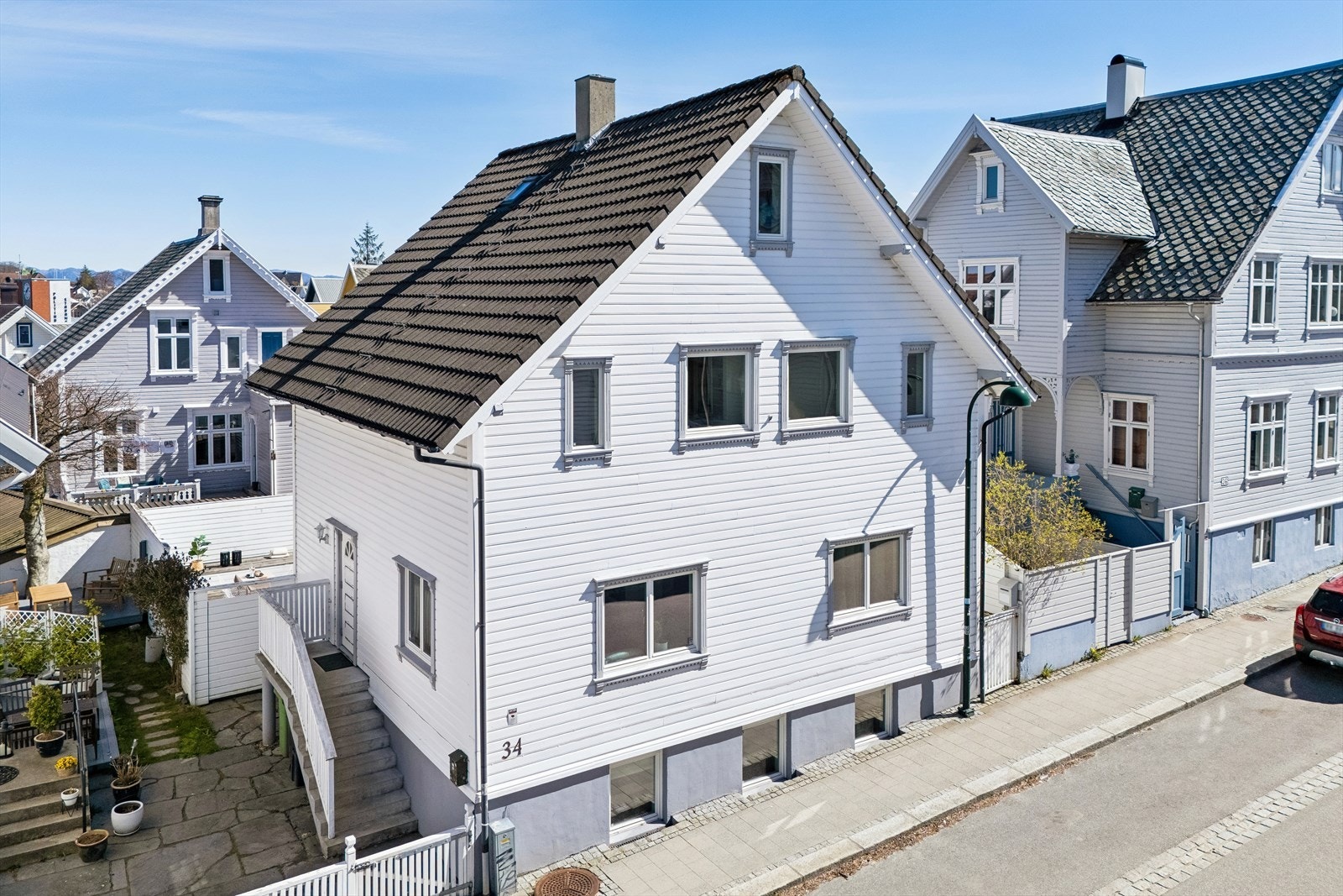 Musegata 34A ligger svært attraktivt til i et sentralt og ettertraktet boligområde på Våland, helt i randsonen av Stavanger sentrum. Galleribilde