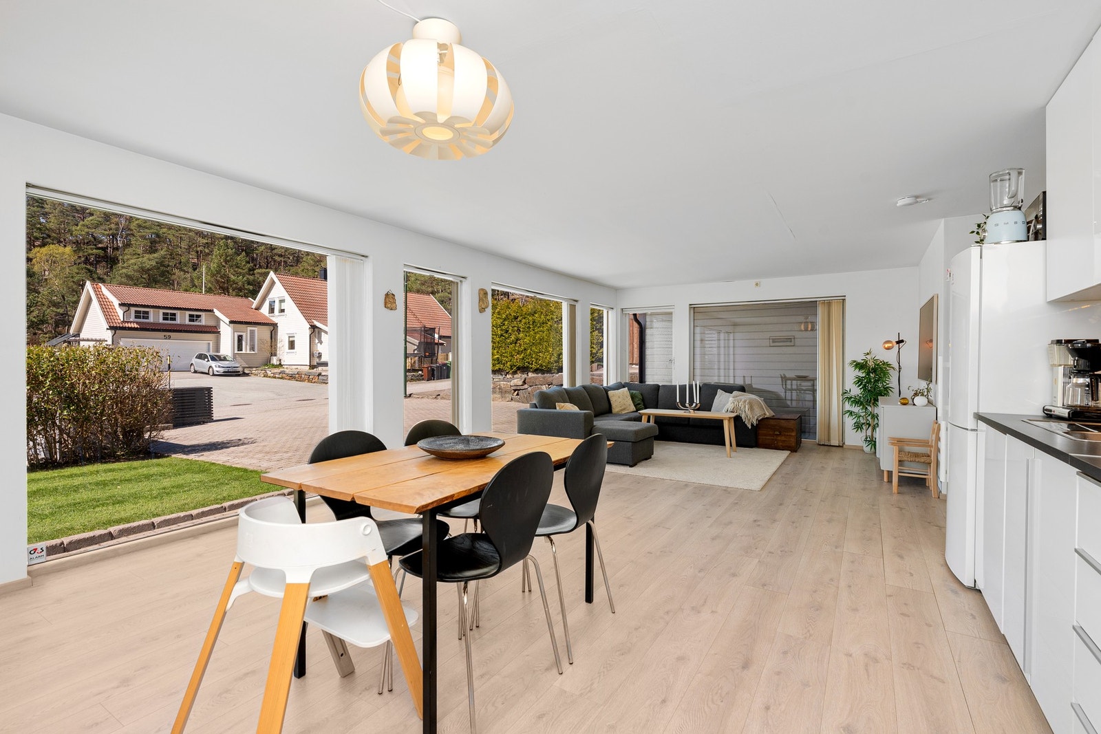 Stue/kjøkken utleiedel Galleribilde