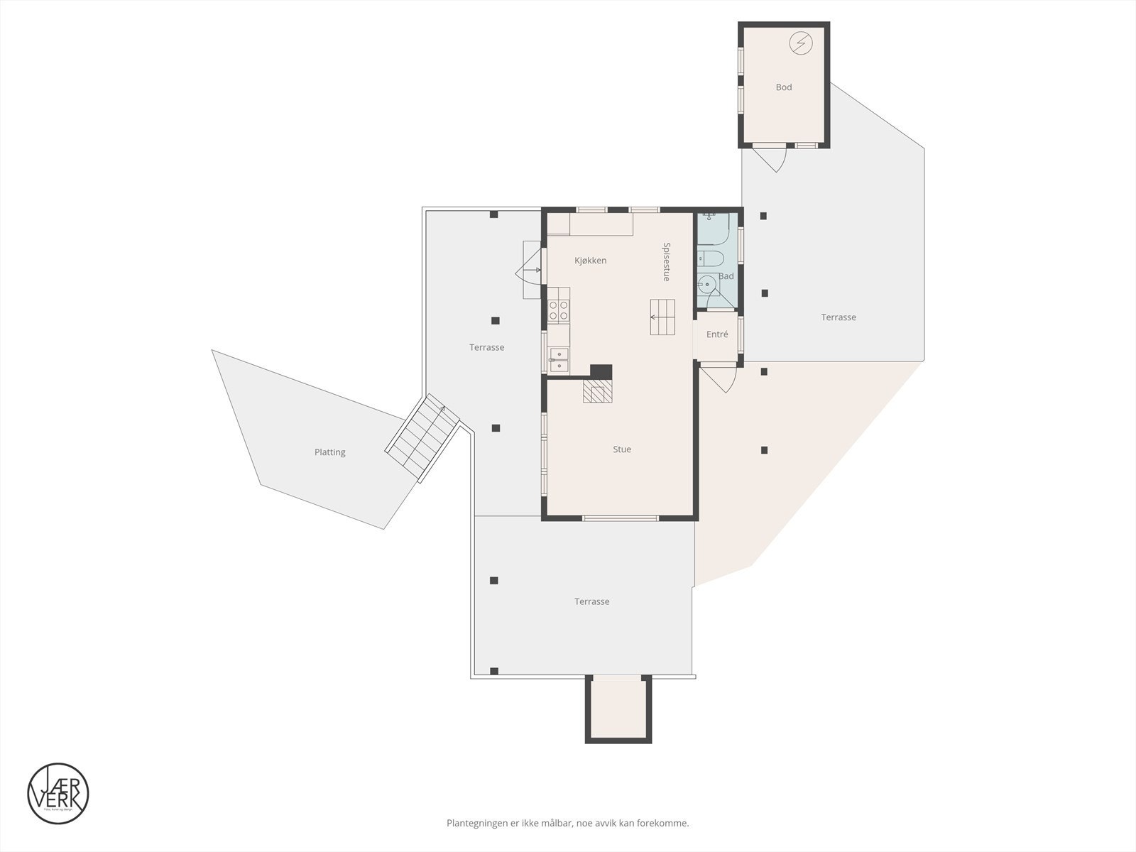 Plan Hytte Galleribilde