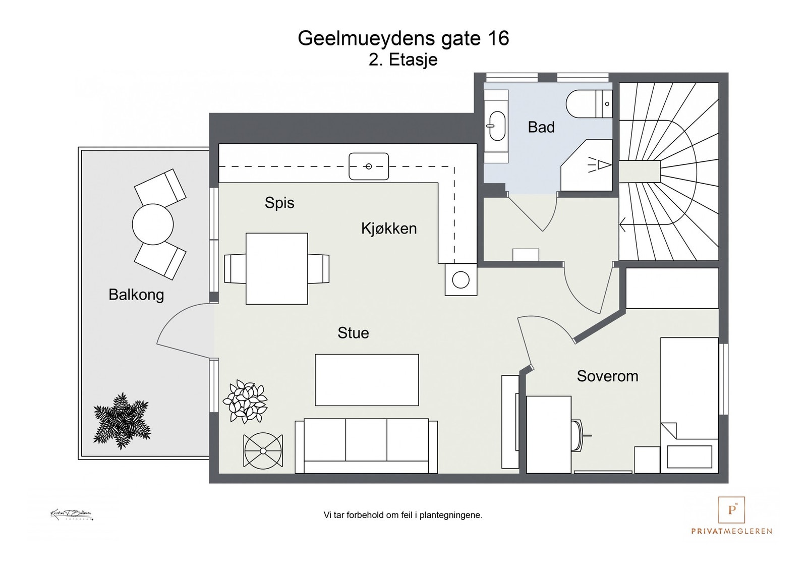 Plantegning kjeller Galleribilde