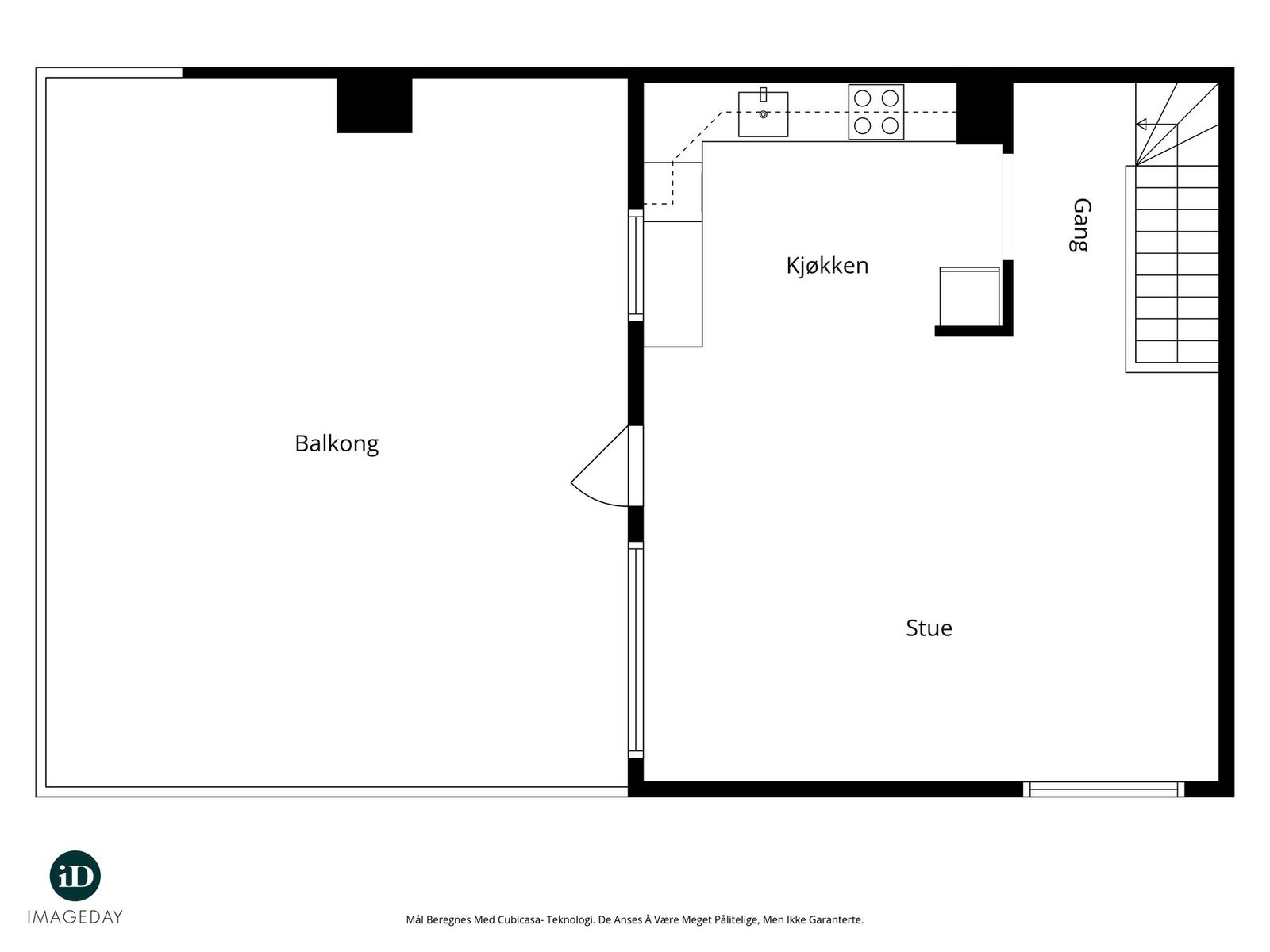 Plantegning 2. etasje Galleribilde