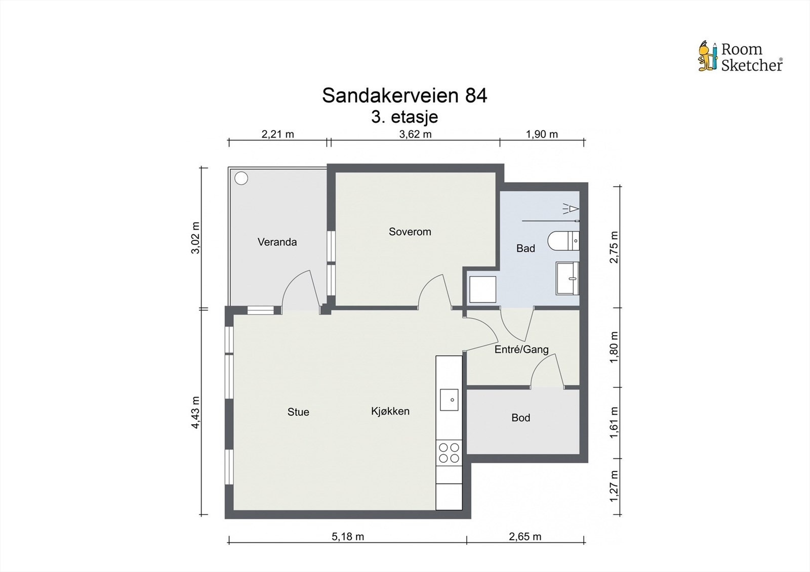 Plantegning. Galleribilde