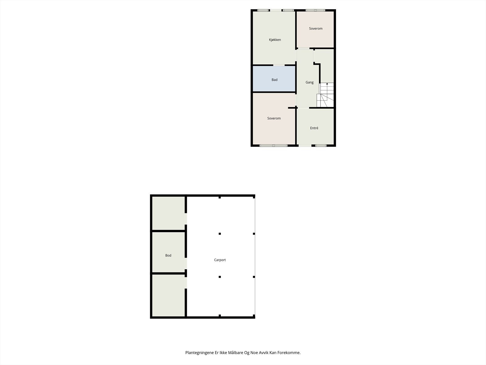 Plantegning 1. etasje. Galleribilde
