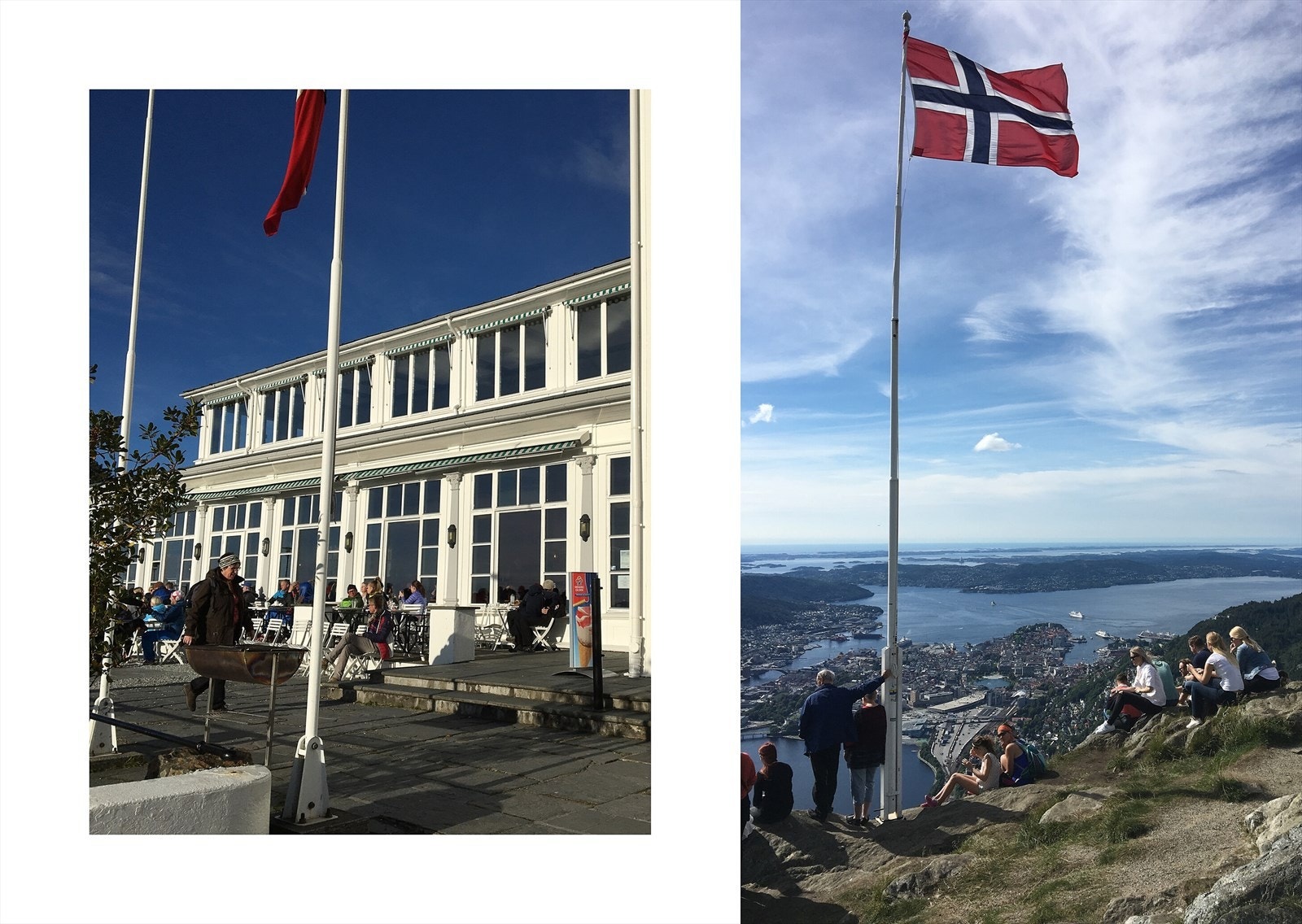 Avslutt dagen med en is eller et måltid på Fløyen, eller opplev den fantastiske utsikten fra Ulriken som premie for turen opp. Hva med en søndagstur over vidden og få med deg begge deler? Galleribilde