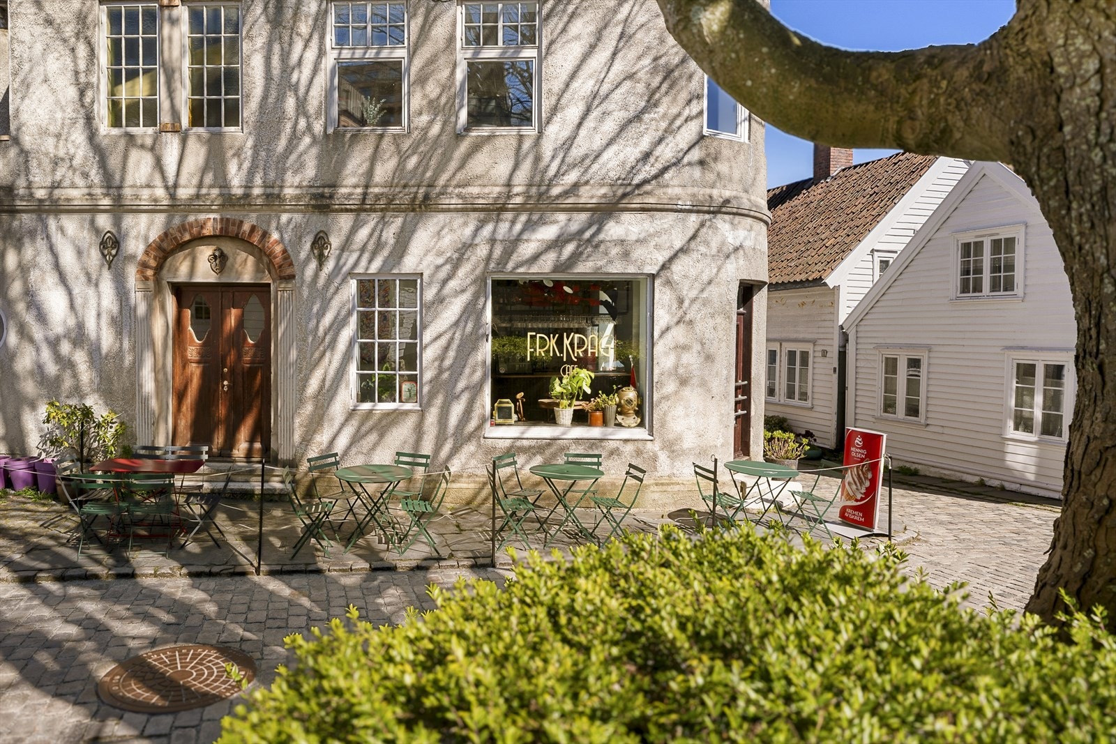 FrK Krag Café finner man også i Gamle Stavanger. Galleribilde