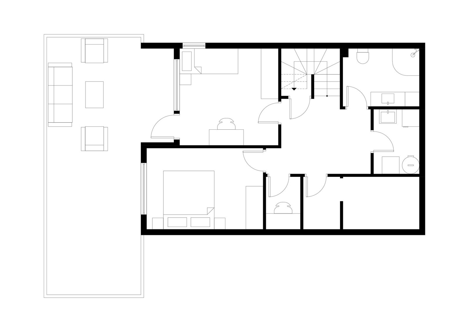 Plantegning | Underetasje Galleribilde
