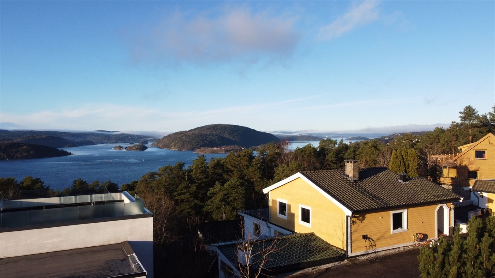 Flott beliggende og med kveldssol Galleribilde