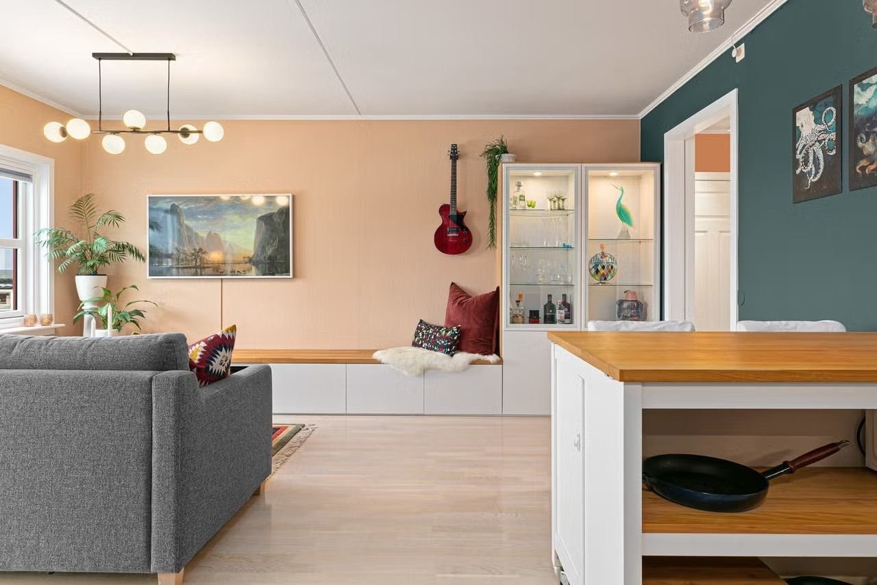 Smarte løsninger i stuen Galleribilde