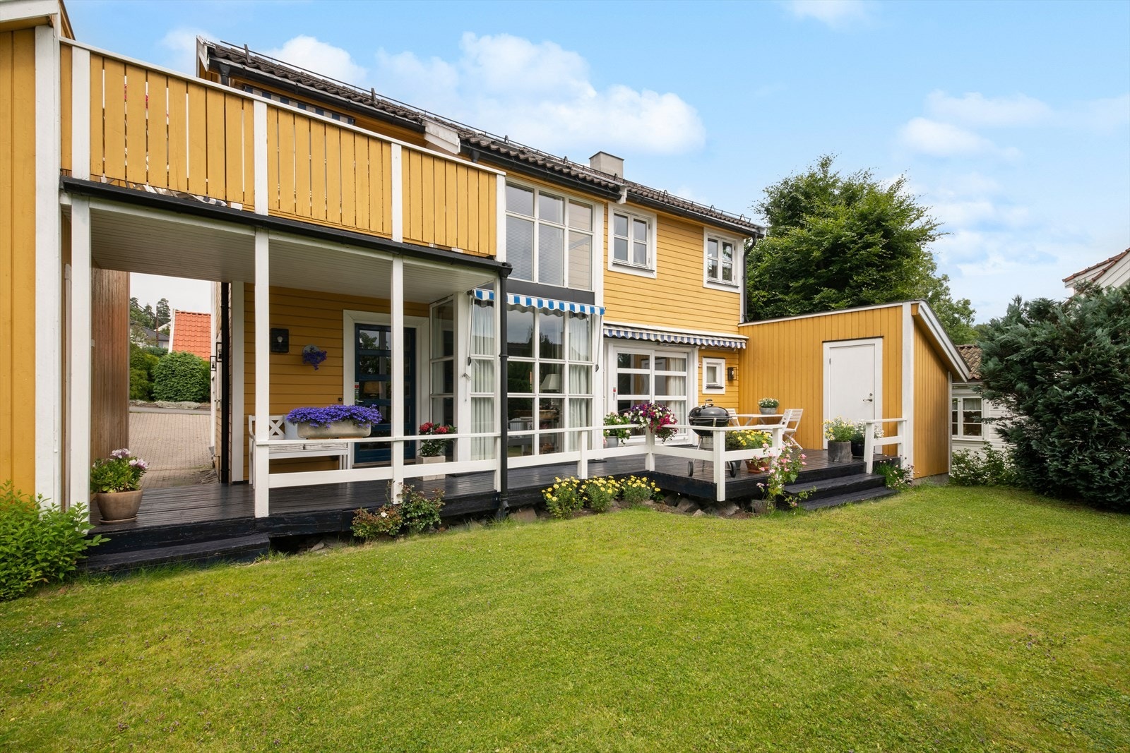 Praktisk bod i forbindelse med terrassen på 7 m². Galleribilde