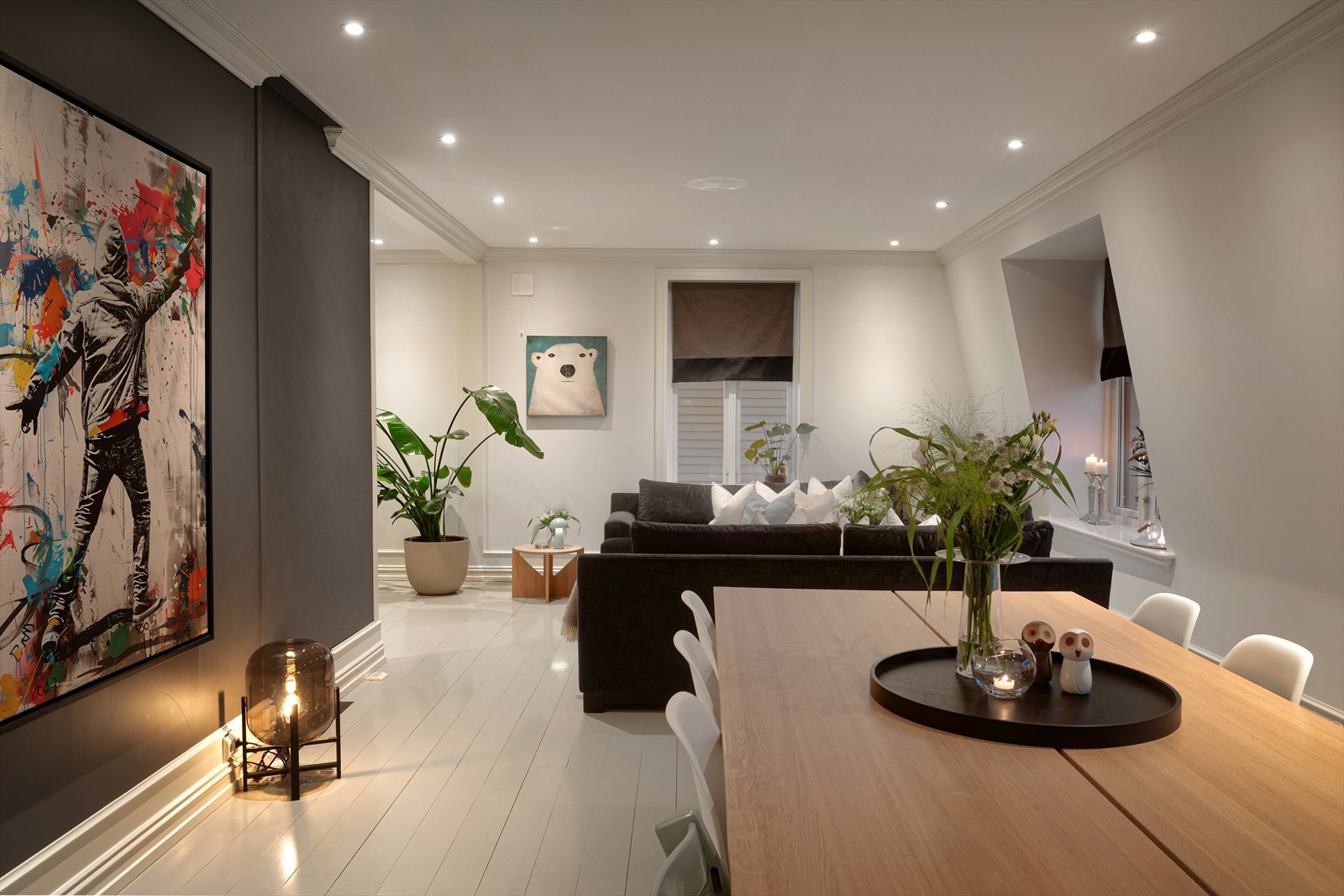 Kveldsstemning Galleribilde