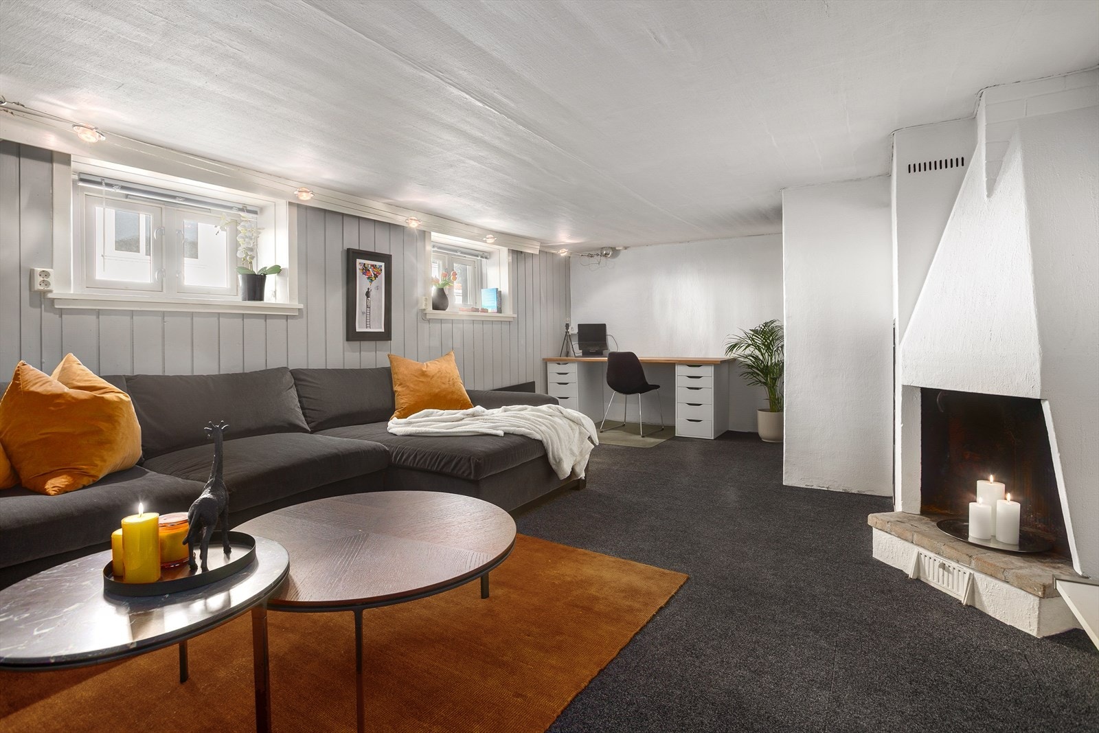 Rom innredet som kjellerstue (ikke formelt godkjent) Galleribilde