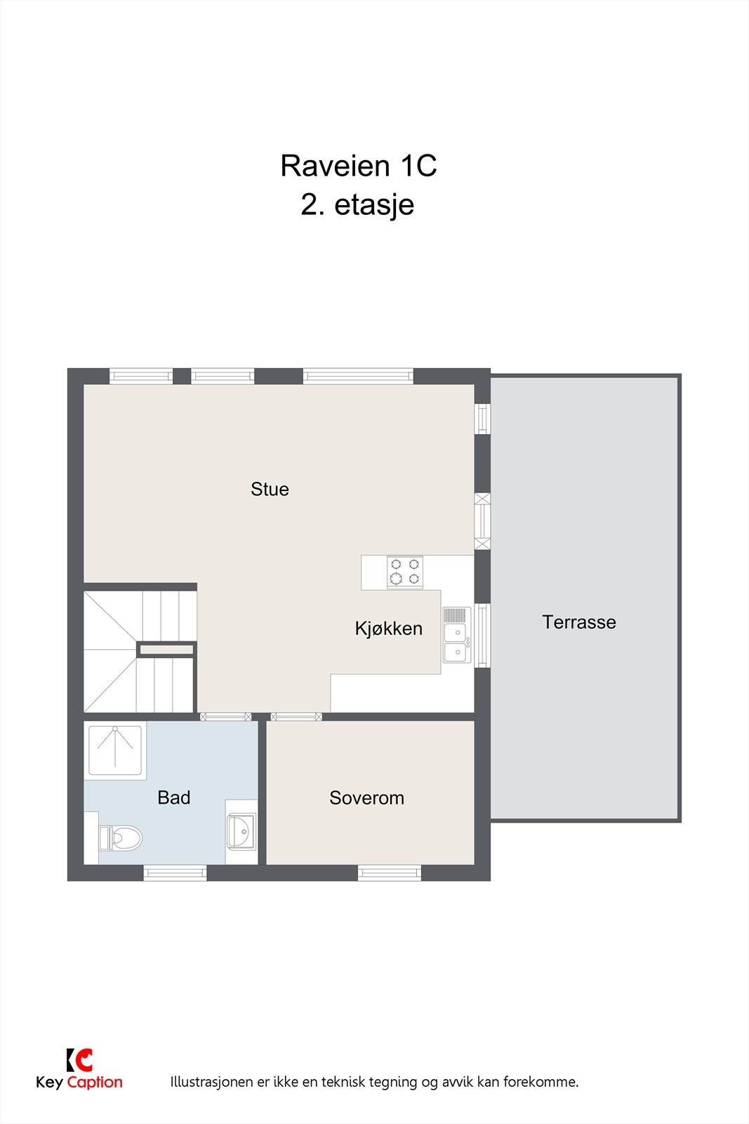 Planskisse 2. Etasje Galleribilde
