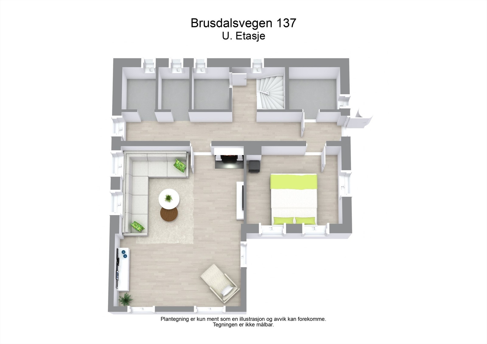 Brusdalsvegen 137 U. Etasje Galleribilde