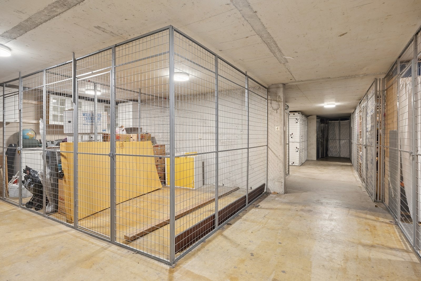 Leilighetens eksterne bod tvers over gangen. Galleribilde