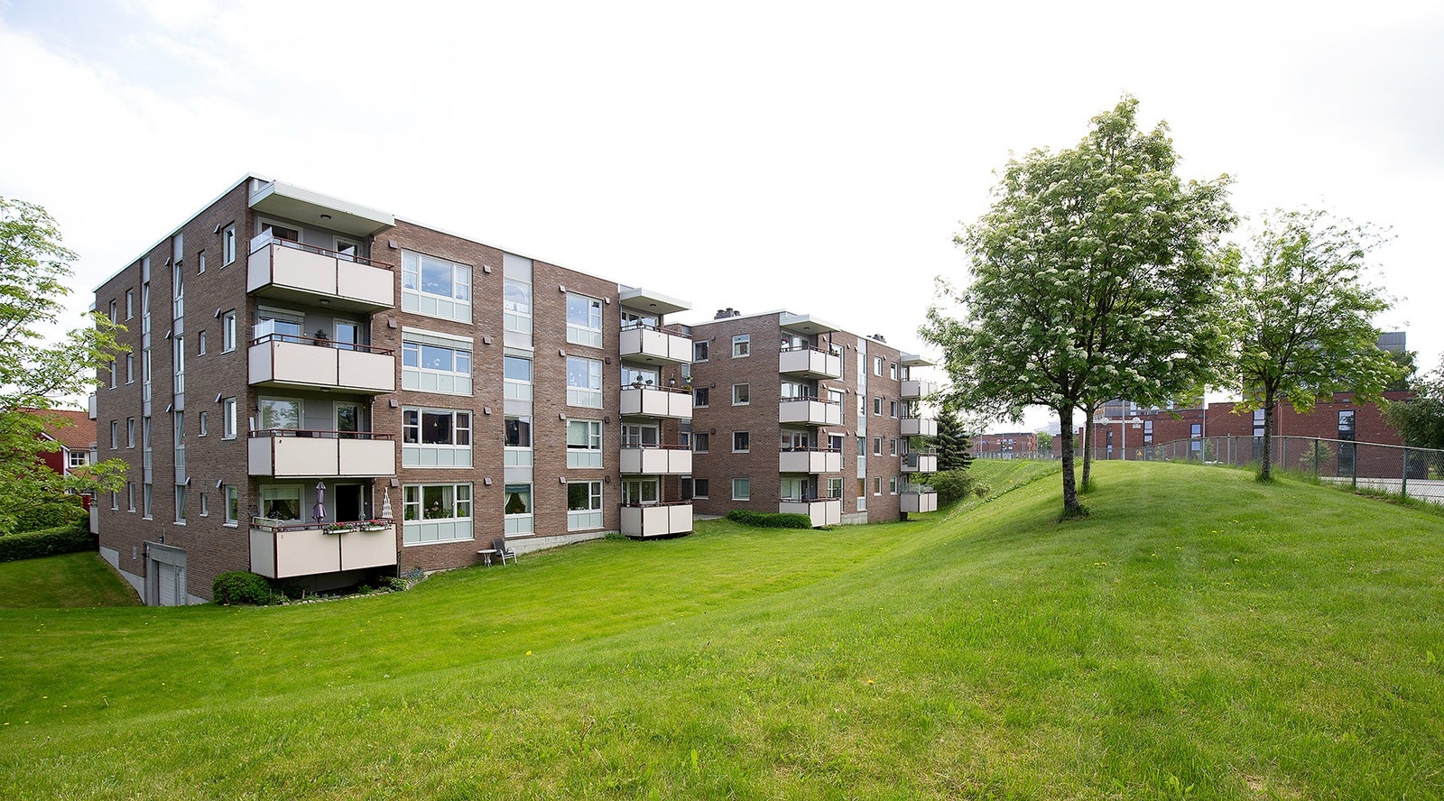 Romslig uteområde Galleribilde