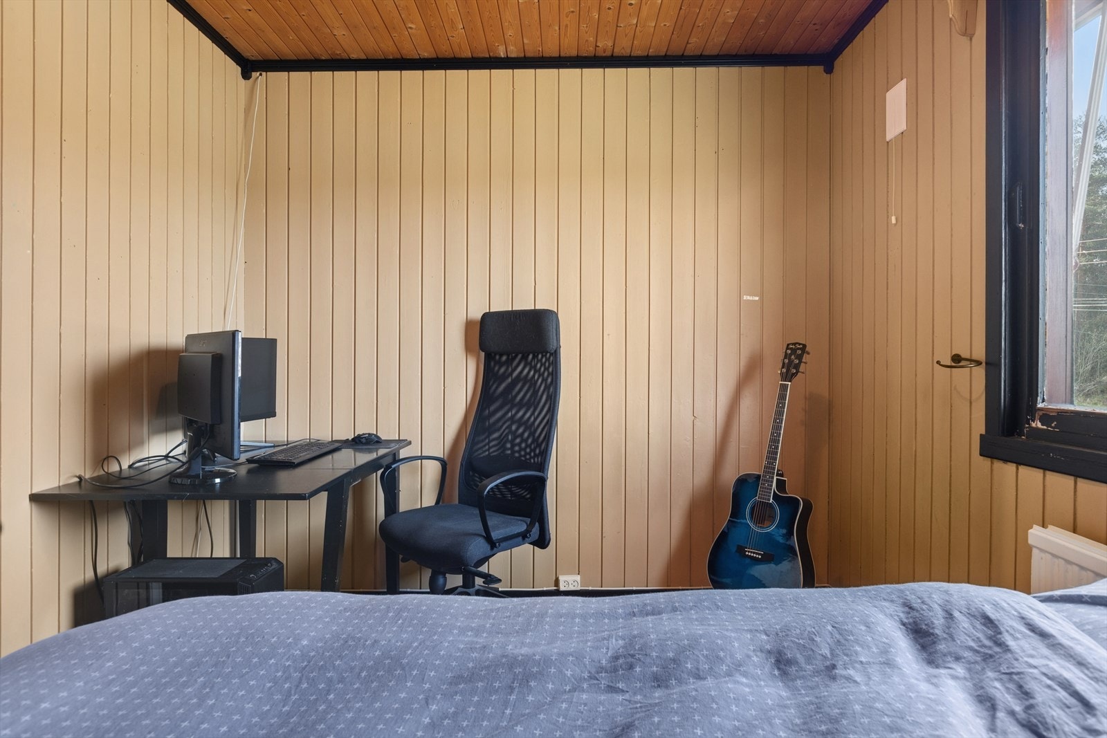 Soverommet kan også benyttes som et hjemmekontor eller begge:) Galleribilde