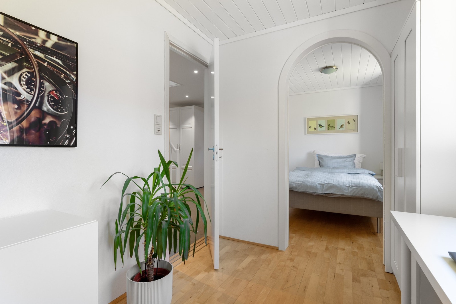 Her kommer vi inn til soverommet. Galleribilde