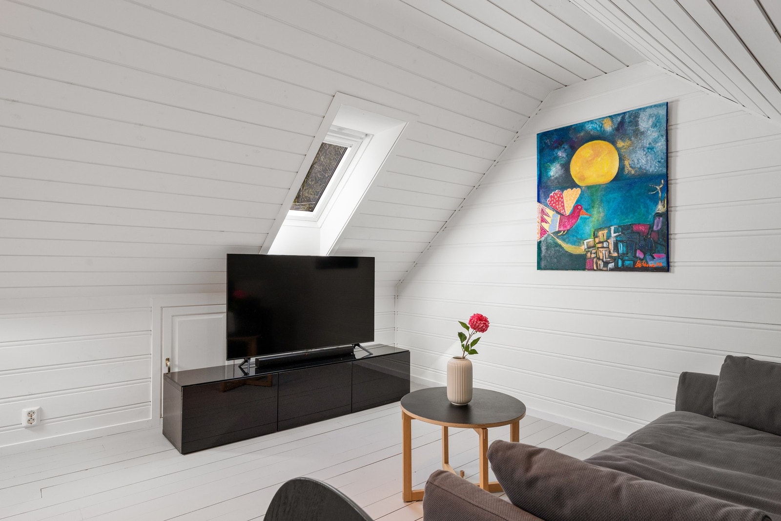 Benyttet som tv-stue, ikke godkjent for varig opphold Galleribilde