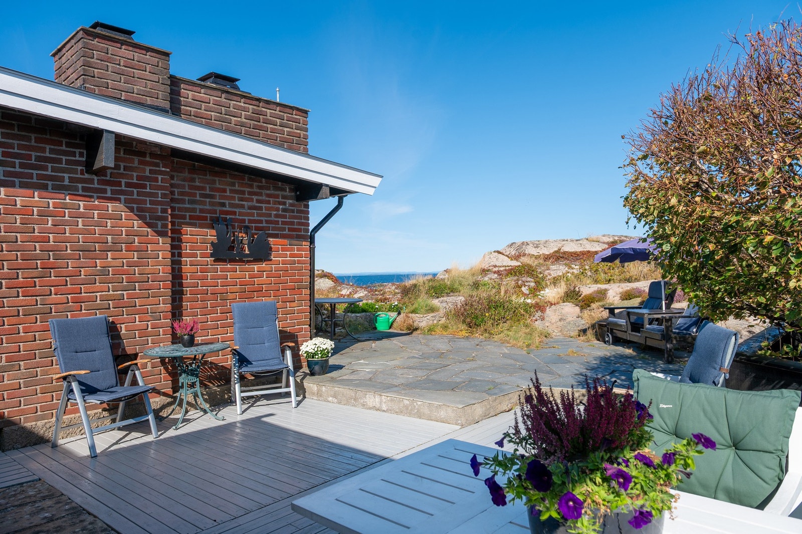 Platting med morgensol Galleribilde