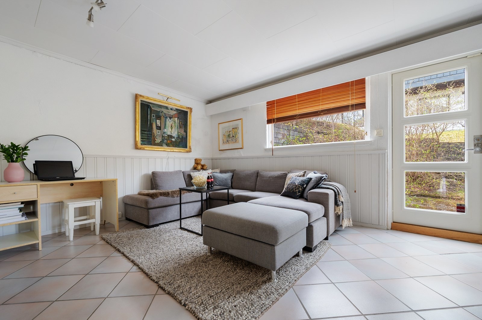 Ekstra stue gir mer spillerom for familien. Galleribilde