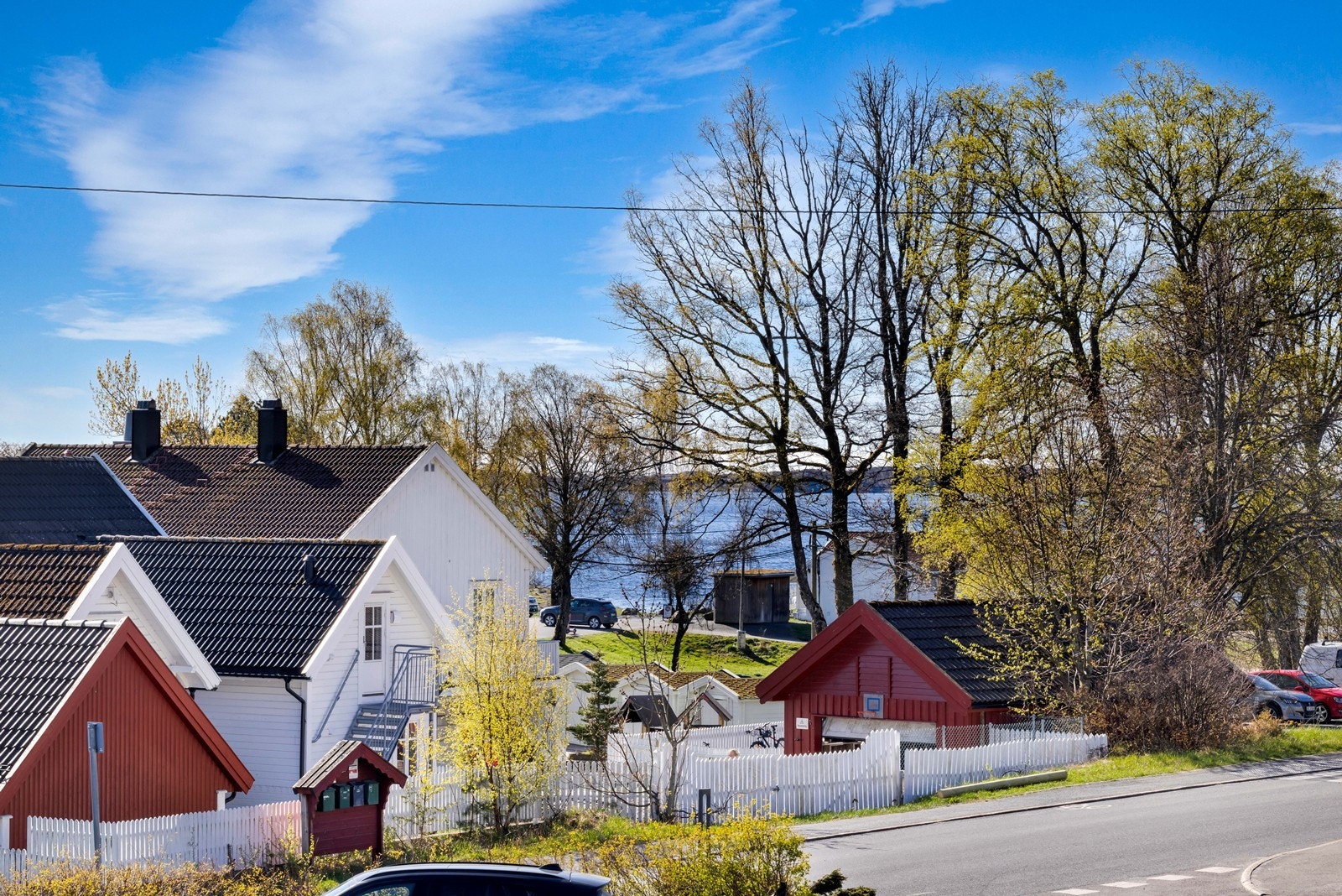 Det er flott utsyn til nærområdet Galleribilde