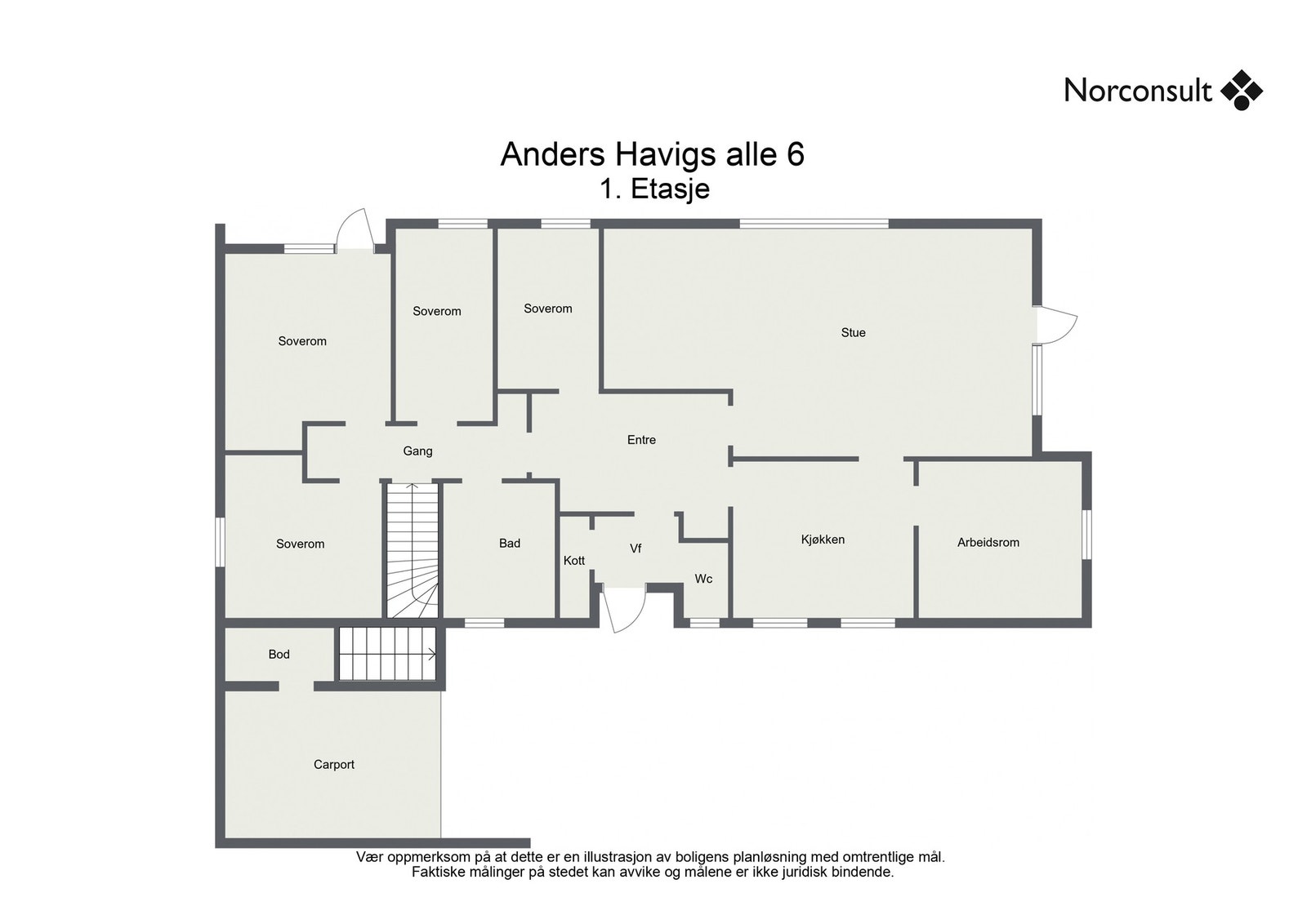 Planskisse - Kjeller Galleribilde