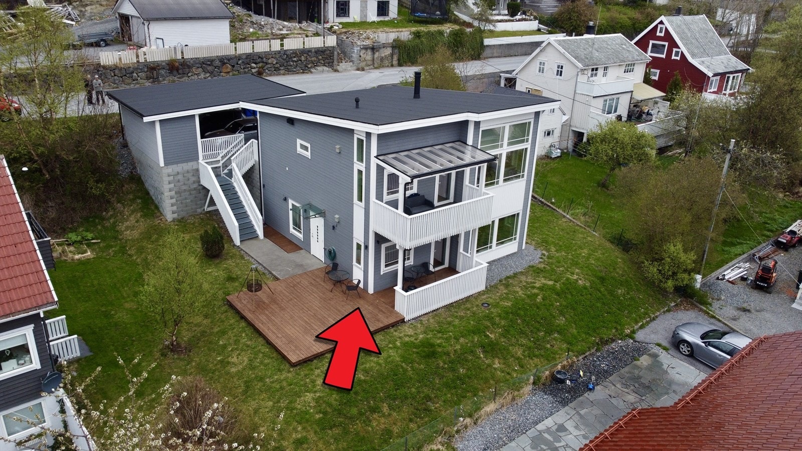 Velkomen til Osbergvegen 30. (Alle bilde tatt av bekjent av selger) Galleribilde