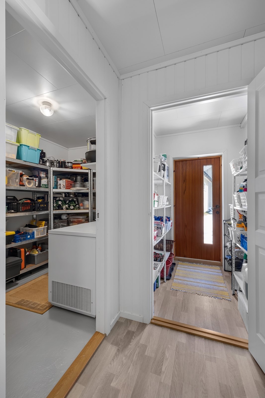 Det er også egen inngang i underetasjen. Galleribilde