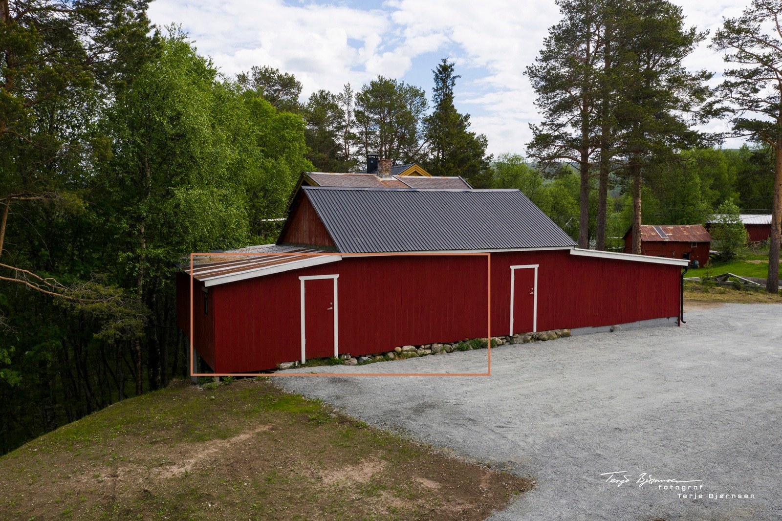 Felles bodbygg. Rammen viser hvilken del som boligen disponerer. Noe avvik kan forekomme. Galleribilde