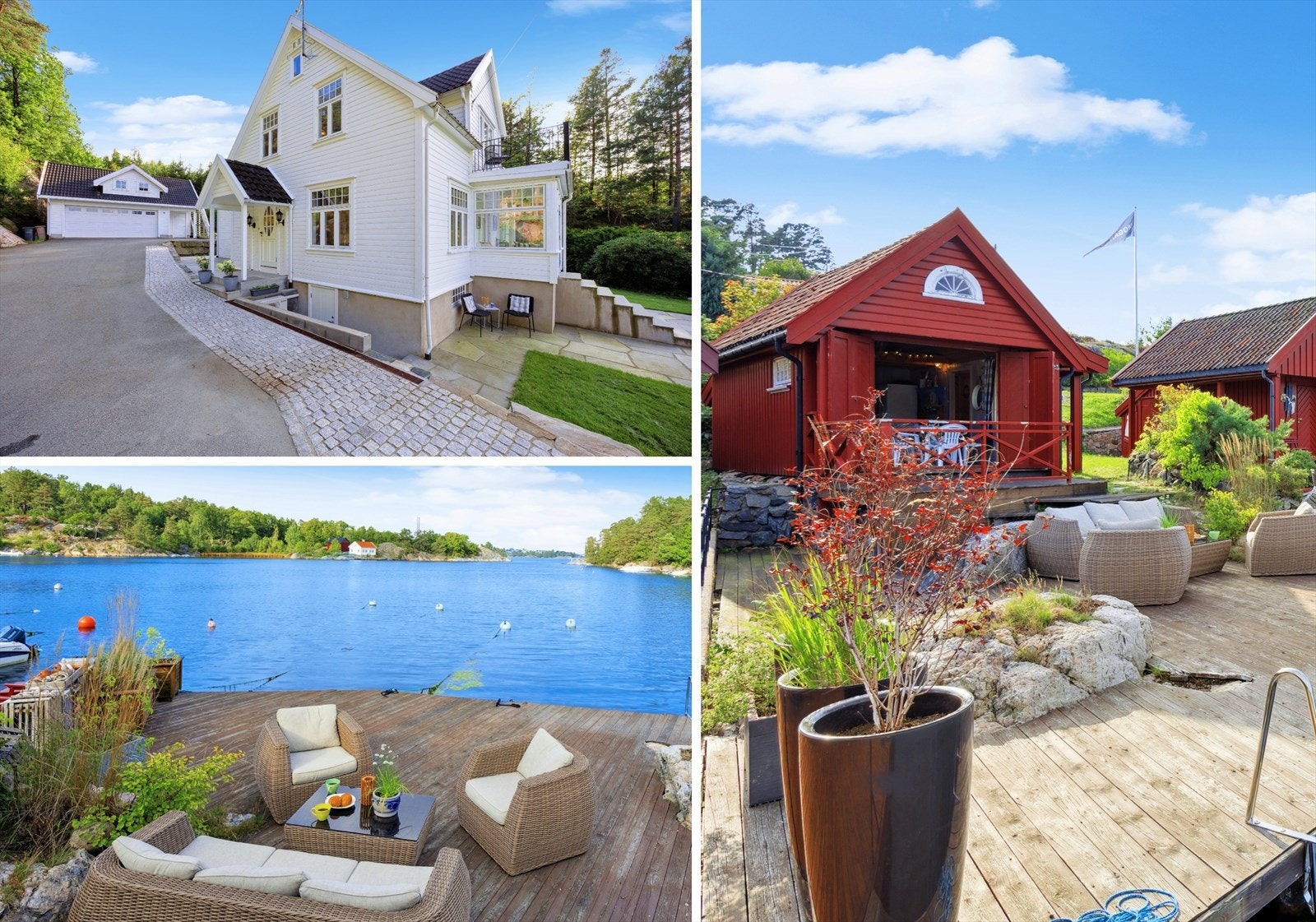 Velkommen til Justøyveien 276. En meget innbydende og påkostet villa med sjøbu og stor brygge i Blindleia. Galleribilde