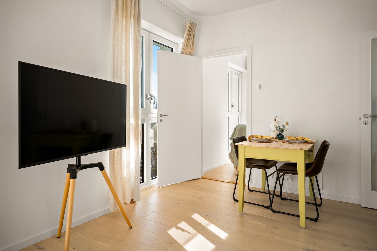 Leiligheten har en gjennomtenkt planløsning. Galleribilde