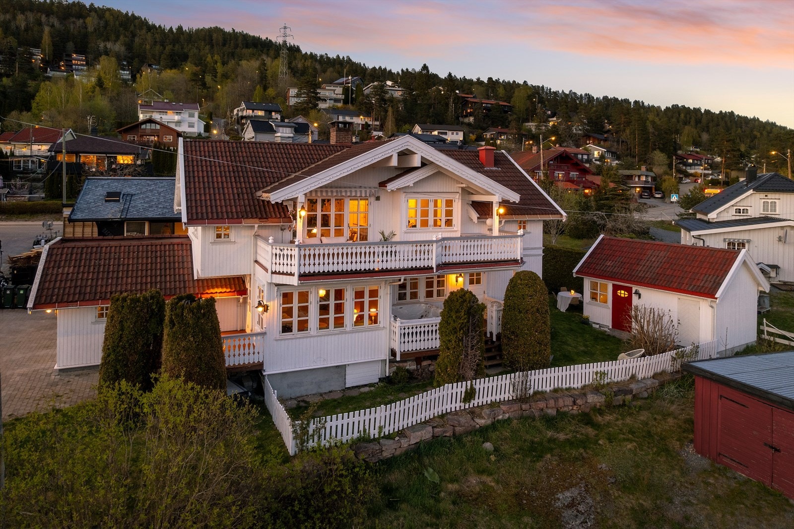 Kveldsstemning Galleribilde