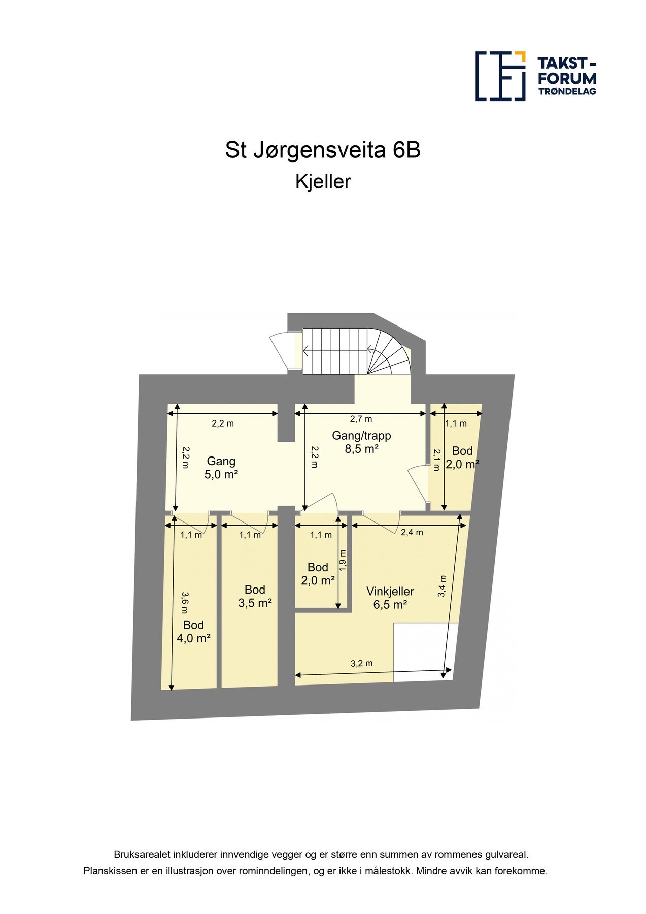 Plantegning - Kjeller Galleribilde