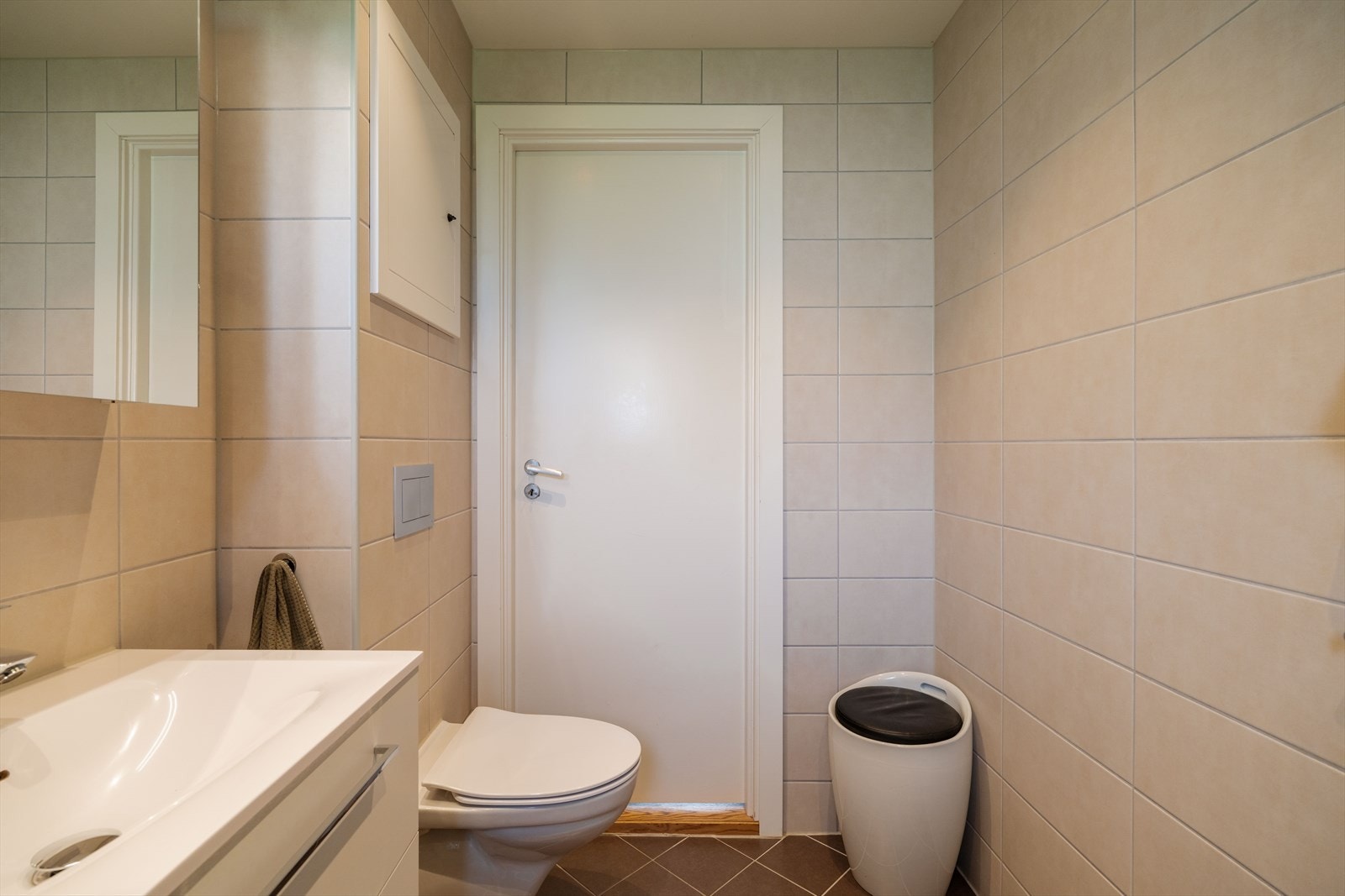På badet er det også underliggende gulvvarme. Galleribilde
