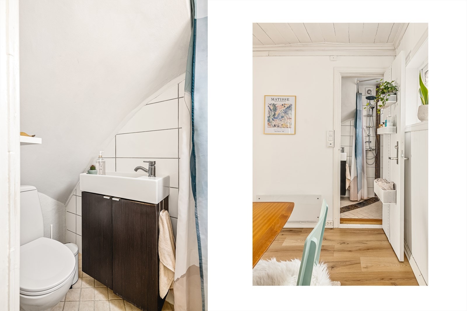 Badet er fra 2014 og måler 1,4 kvm. Galleribilde