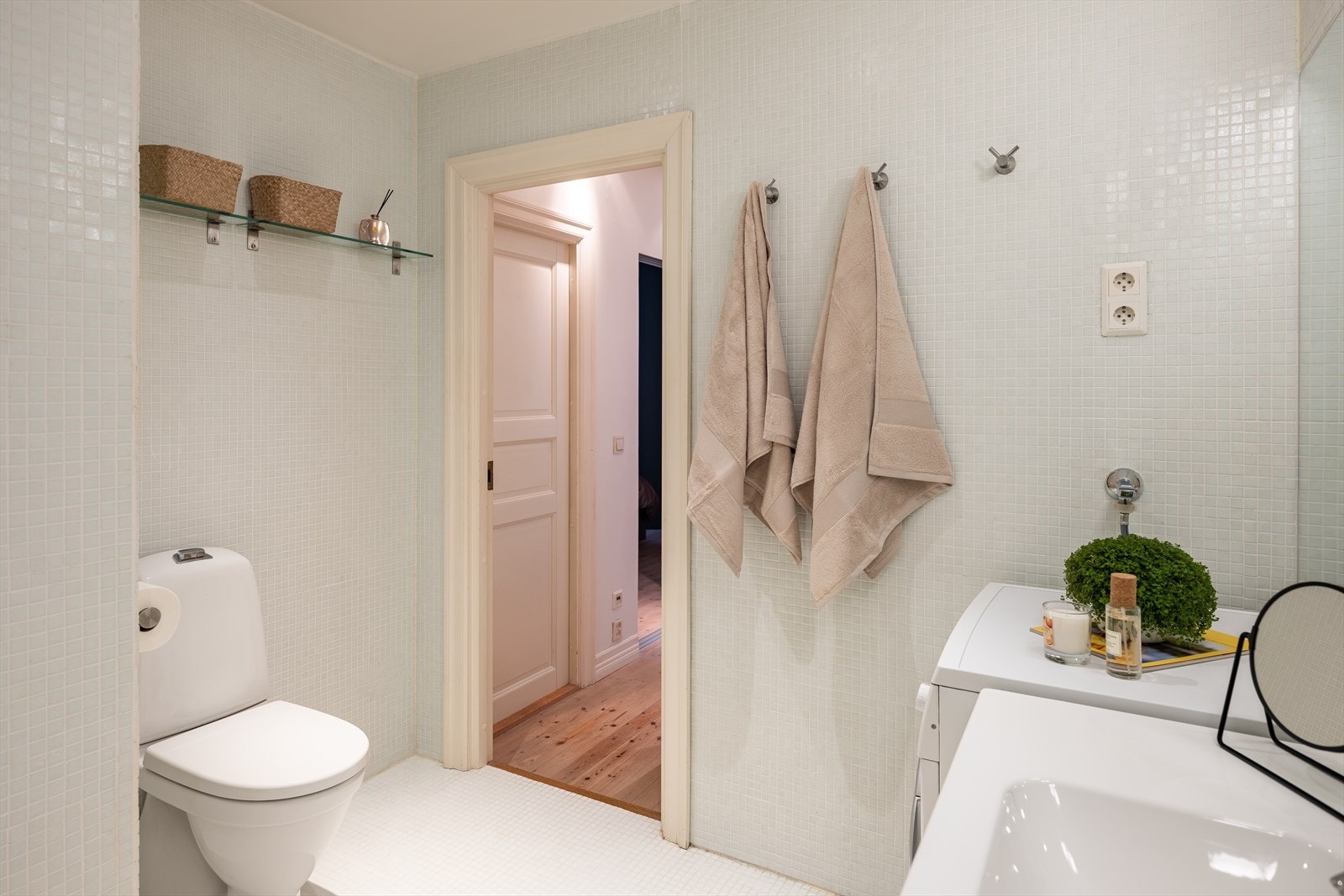 Badet strekker seg over hele 5m². Galleribilde