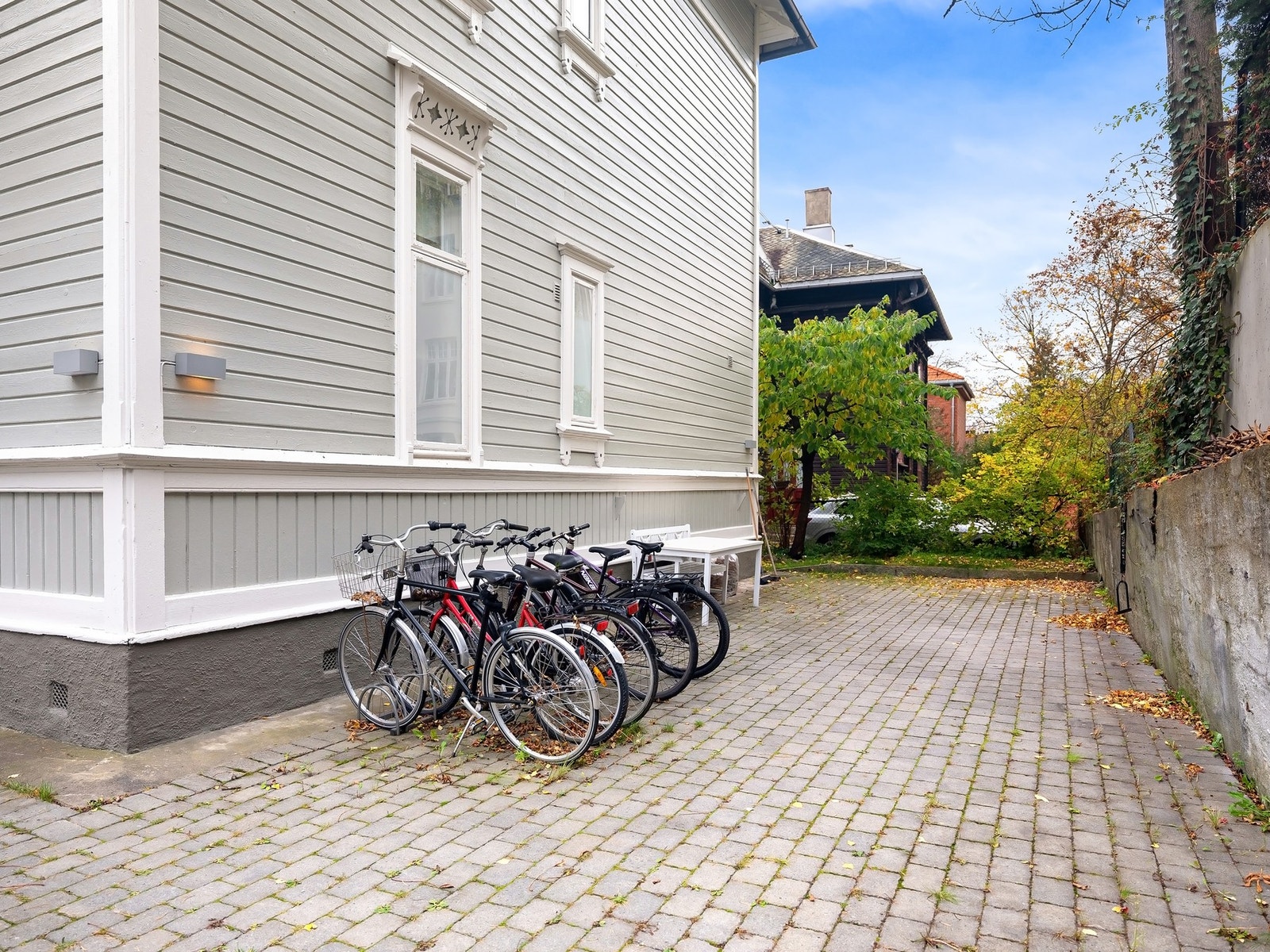 Sykkelparkering Galleribilde