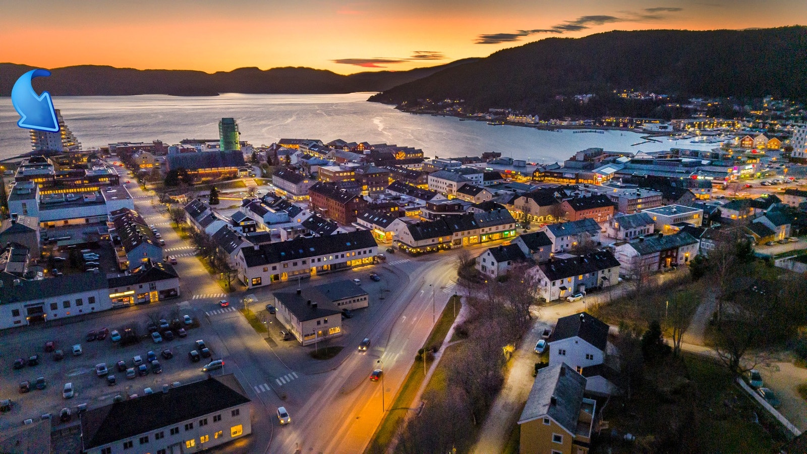 Oversiktsbilde av nærmiljøet Galleribilde