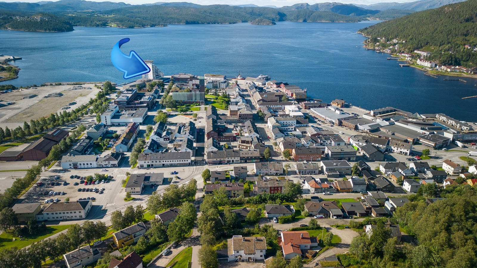 Oversiktsbilde av nærmiljøet Galleribilde