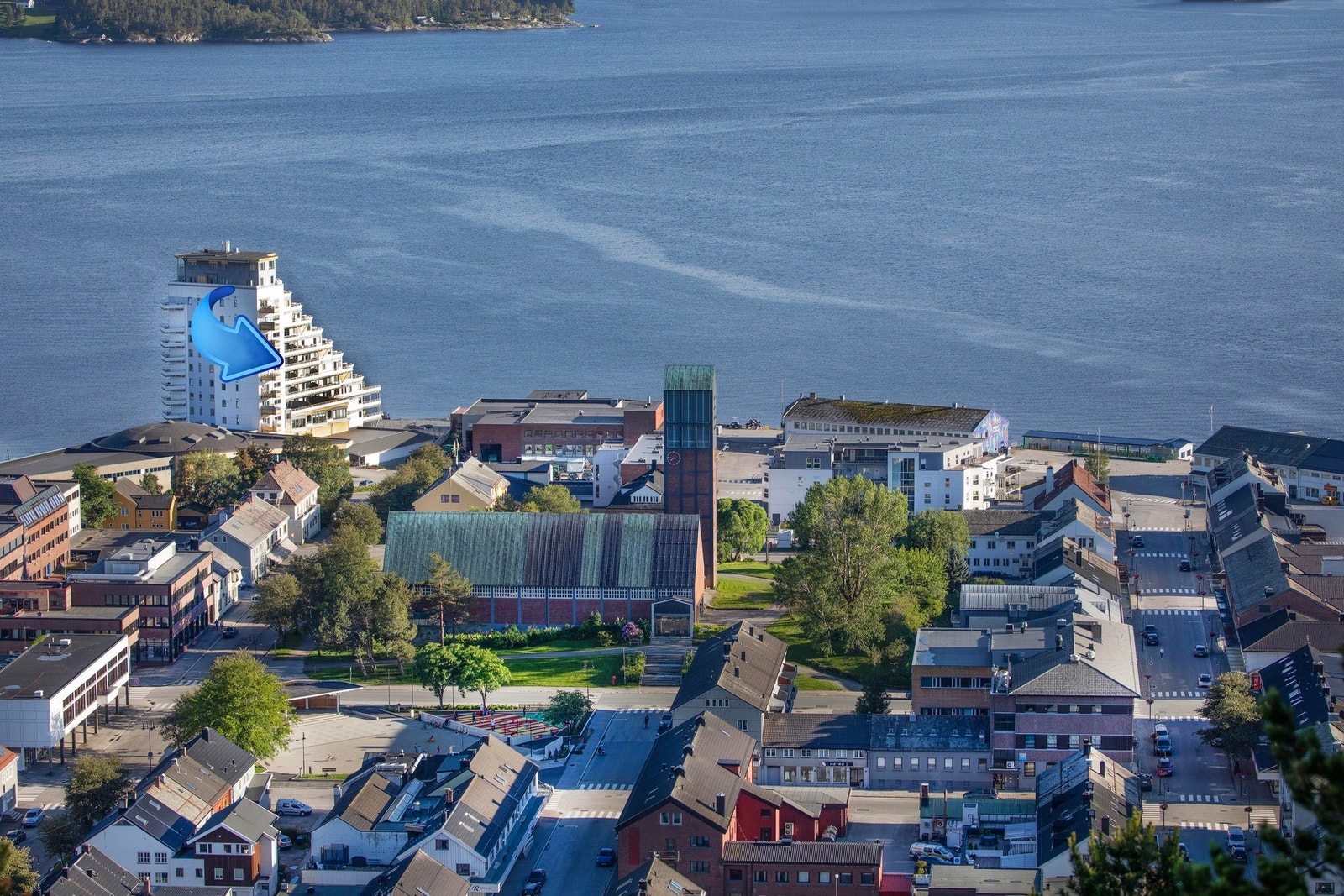 EiendomsMegler 1 v/Henrik Fjær Tausvik har gleden av å presentere Verftsgata 46 snr 27! (Foto: Martin Hågensen) Galleribilde