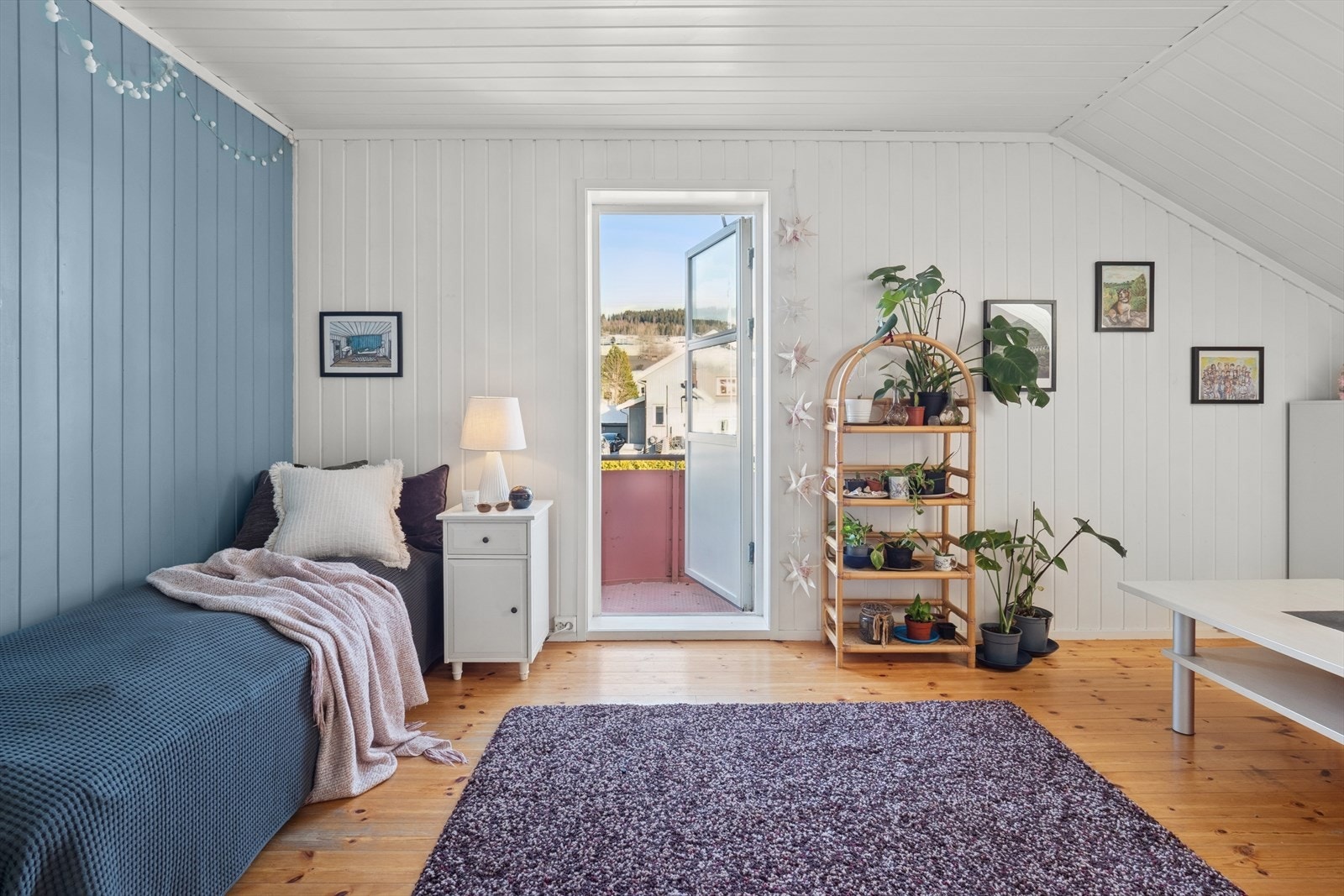 Soverom 1 i loftsetasjen. Galleribilde