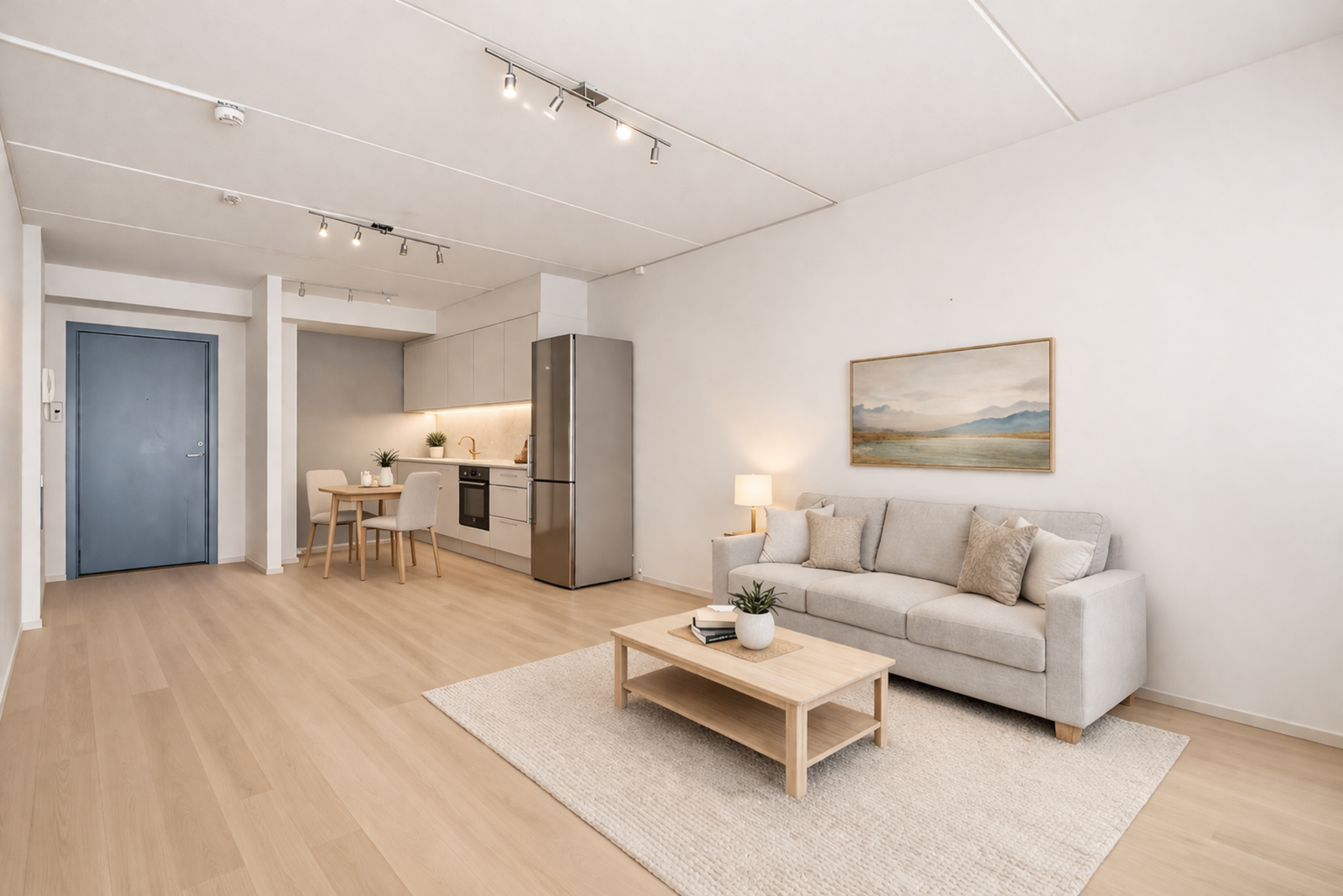 Slik kan stuen bli med litt oppussing. Galleribilde