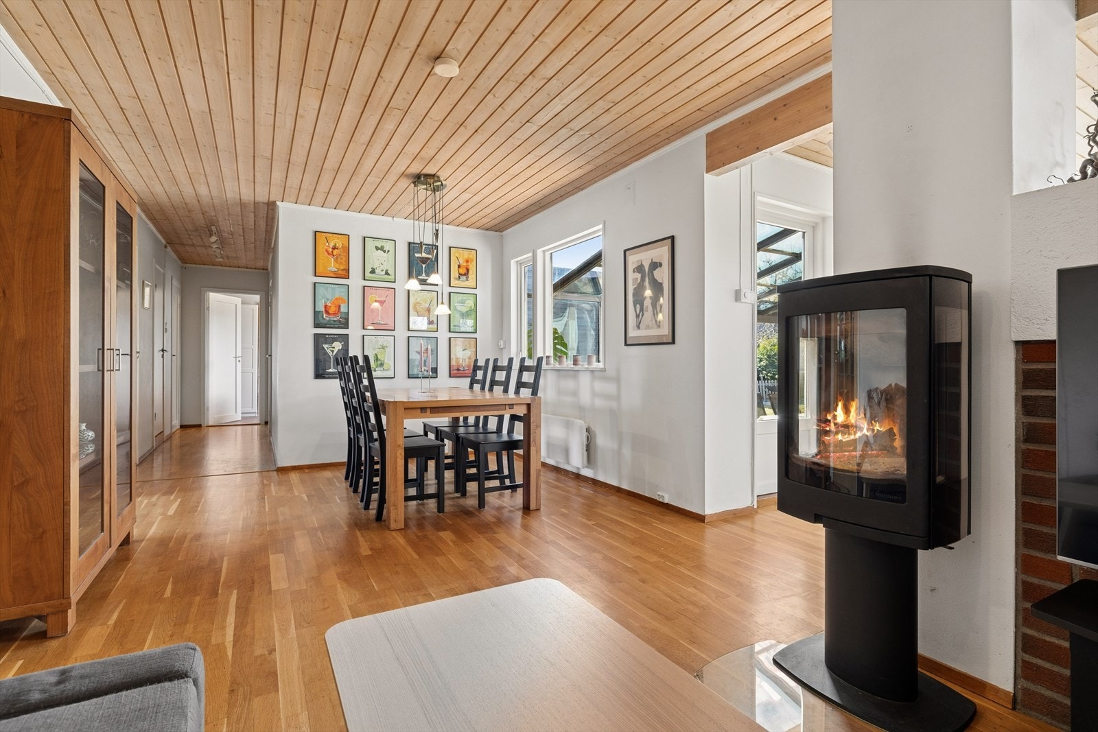 Herlig vedovn som gir ekstra hygge på de mørkere kveldene! Ny fra 2018 Galleribilde