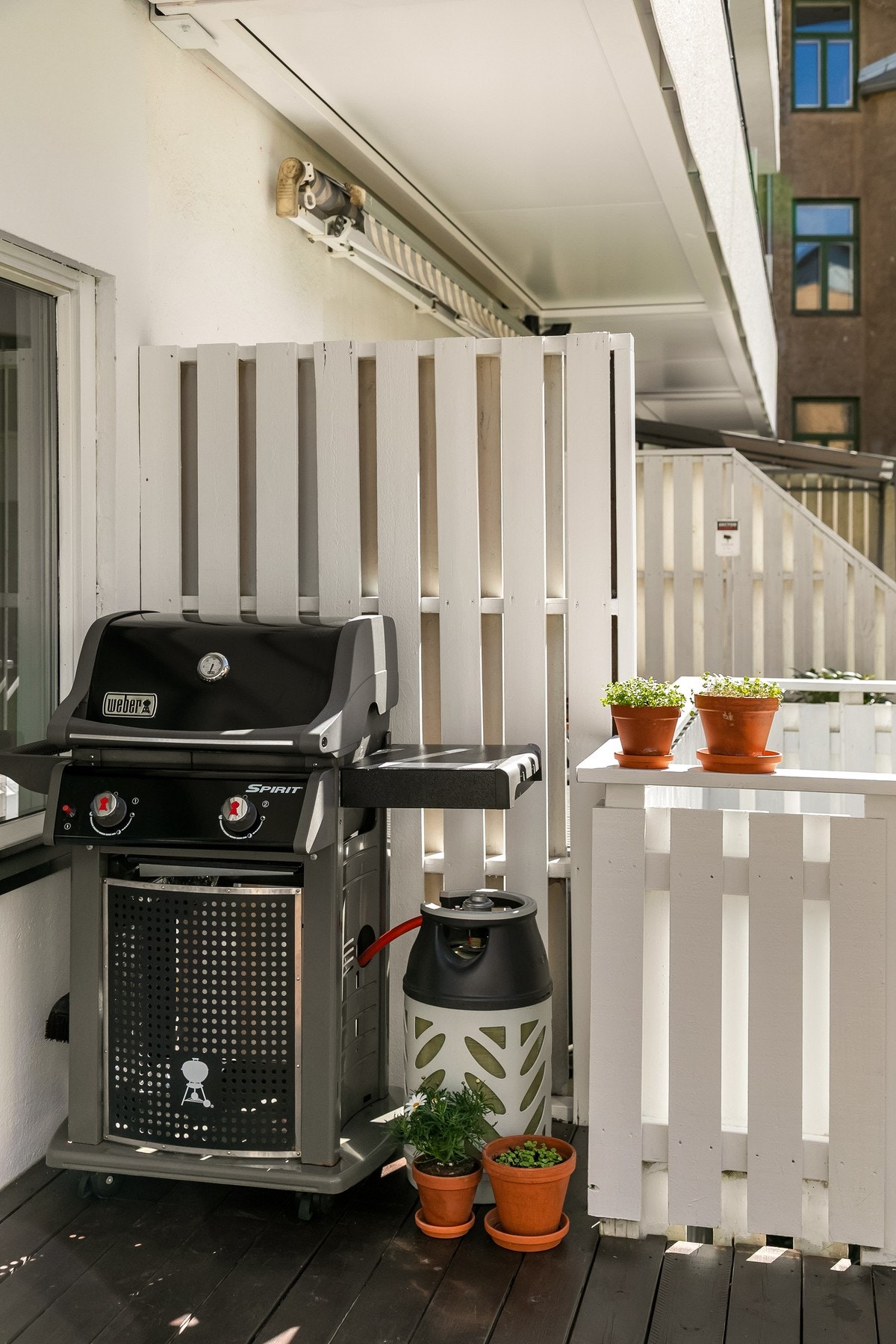 God plass til grillen. Her kan du tilberede god mat. Galleribilde