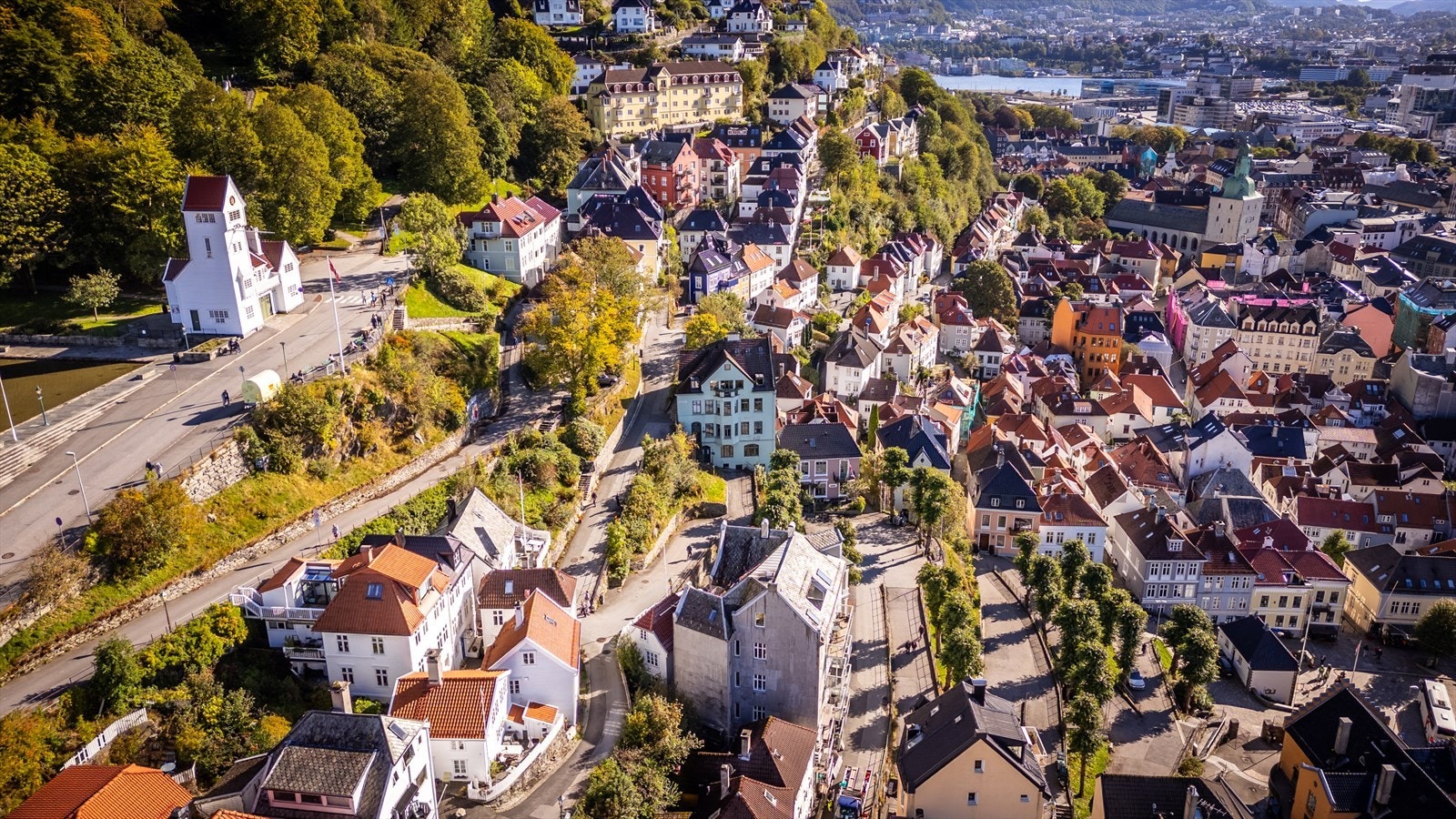 Her bor du med Bergen for dine føtter. Fra du går ut døren er det kun noen få minutter før du er midt i den historiske bykjernen. Galleribilde